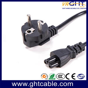  Europe/Schuko CEE7 To C5 Power Cord - For Notebook/Laptop