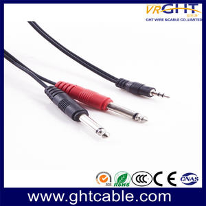 AUDIO CABLE with Gold plated head | Factory Direct Sale audio cable - GHT