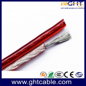 Transparent Flexible Speaker Cable (2X30 CCA Conductor) High Quality