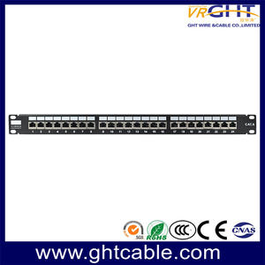 UTP Cat6e 24-Port Patch Panel