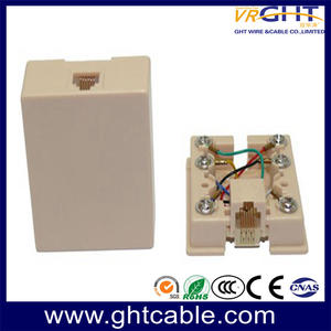 RJ45/Rj11 Telephone Rosette Box - GHT