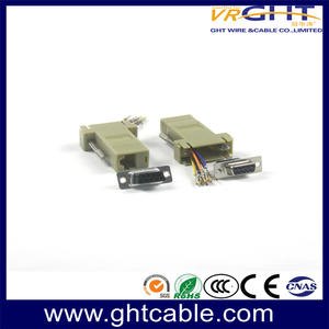 RJ45-DB9 FEMALE Connector NW01-A01