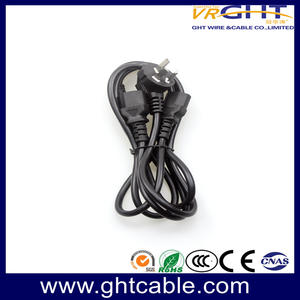 3 Pins Power Plug To C13 2 In 1 Power Cord Y Type Splitter Male To Double Female Spliter